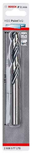 Image of Bosch Professional PointTeQ HSS Twist Drill Bit (for Metal, 11 x 94 x 142 mm, Accessories for Drill Driver)