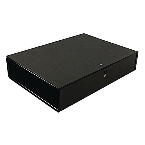 Image of Q-Connect 75mm Box File Foolscap Black (5 Pack) KF20017