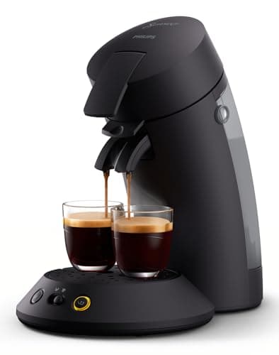 Image of Philips SENSEO Original Plus - Pod Coffee Machine, Intensity Selector, Aroma Booster Technology, Black (CSA210/61)