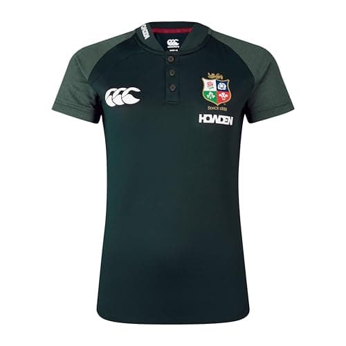 Image of British & Irish Lions Canterbury Women's Official Canterbury Polo Shirt | Breathable | Moisture Wicking, Scarab, 16