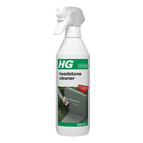 Image of HG Headstone Cleaner | Removes Dirt, Stains & Grime from Gravestones | 500ml
