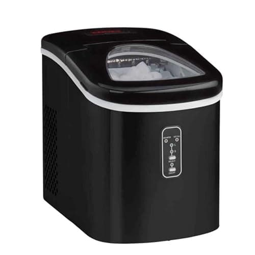 Image of Cooks Professional 14KG Ice Maker Machine with Scoop | Countertop Ice Cube Maker for Home, Kitchen, Bar | Large Capacity 2.2L Water Tank | Quick and Easy with 2 Ice Size Options | No Plumbing | Black