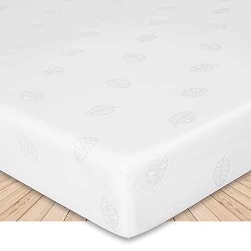 Image of Good Nite Memory Foam Mattress 4FT6 (135x190cm) Double - 11cm Thick, Removable Zippered Washable Cover, Ortho Support & Cooling Sleep