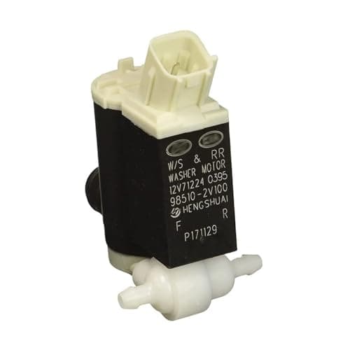 Image of Genuine OEM 98510-2V100 Windshield Washer Motor and Pump / 985102V100 for select Hyundai Kia models/replace 985102L100 9851025100 985101F100 985102C100 985104D000