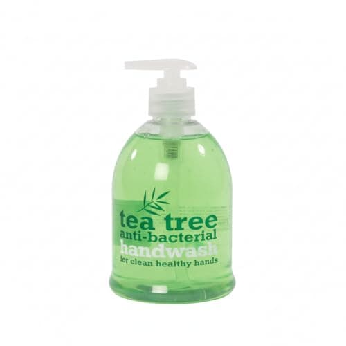 Image of Tea Tree Antibacterial Handwash Soap 500ml - Hydrating Liquid Hand Soap with Natural Tea Tree Oil for Germ Protection & Clean Hands - Purifying Hand Wash for Kitchen and Bathroom Daily Use - Single