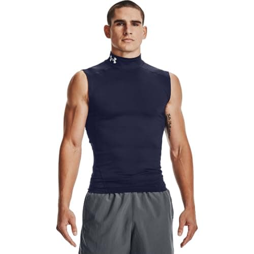 Image of Under Armour Men's HeatGear Compression Mock Sleeveless