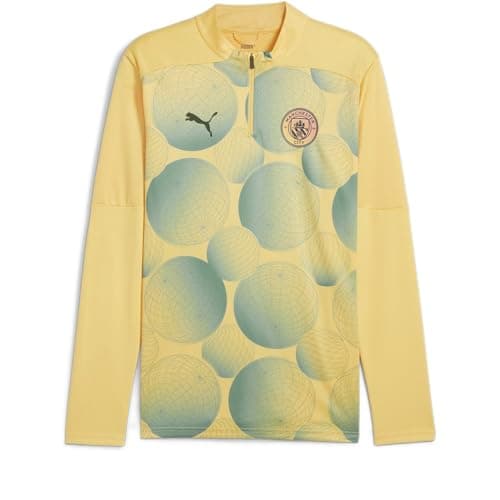 Image of PUMA Mens Manchester City FC Fourth Pre Match Drill Jacket Blue M