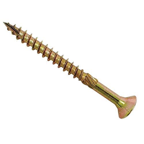 Image of Spectre Advanced Multi-purpose Woodscrews | 6.0 x 70mm | Zinc Yellow Passivated | Box 100