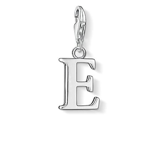 Image of Thomas Sabo Charm Pendant Letter A Charm Club 925 Sterling Silver 0179-001-12