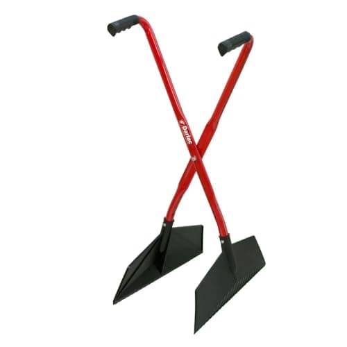 Image of Darlac Grab-N-Lift Garden Waste Collector, Leaf Grabber Tool for Gardens, Ultra Lightweight Design, Leaf and Garden Waste Collection, Ref. DP556, Back Friendly Large Jaw Grabber with Moulded Handles