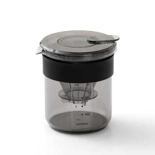 Image of Gettimore Hand Brewed Coffee Pot with Scale, 430ml Pour Over Coffee Maker for Travel Camping, Compatible with Medium Ground Coffee, Made of Borosilicate Glass
