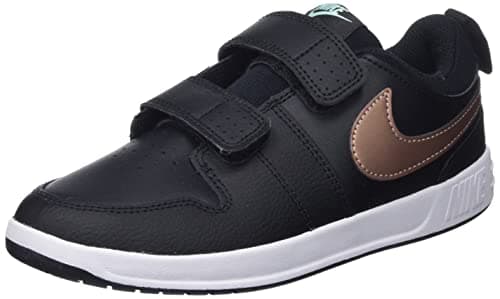 Image of NIKE Unisex Kids Pico 5 Trainers, Black Metalic Red Bronze Mint Foam, 3 UK Child