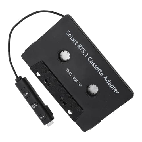 Image of Giuneuow Car Audio Bluetooth Wireless Cassette Receiver, Bluetooth 5.1 Car Audio Stereo Cassette Vehicle Tape Converter Cassette