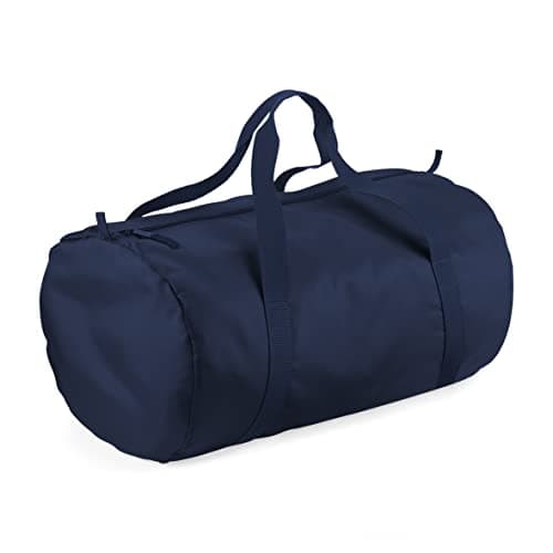 Image of BagBase BG150 Packaway Barrel Bag - French Navy/French Navy