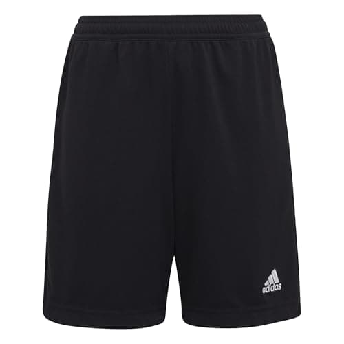 Image of adidas Unisex Kids Entrada 22 Training Shorts, Black, 9-10 Years