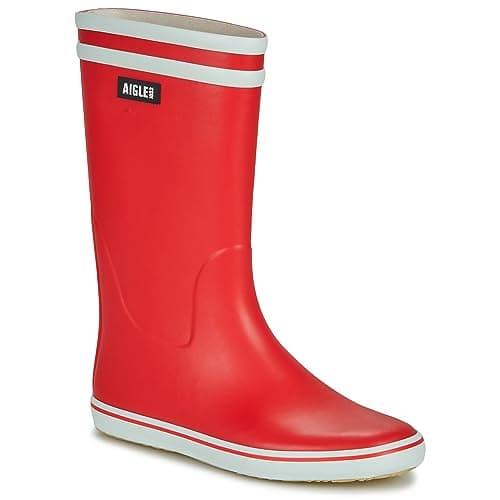Image of Aigle Women's Malouine 2 Wellington Boots, red, 2.5 UK