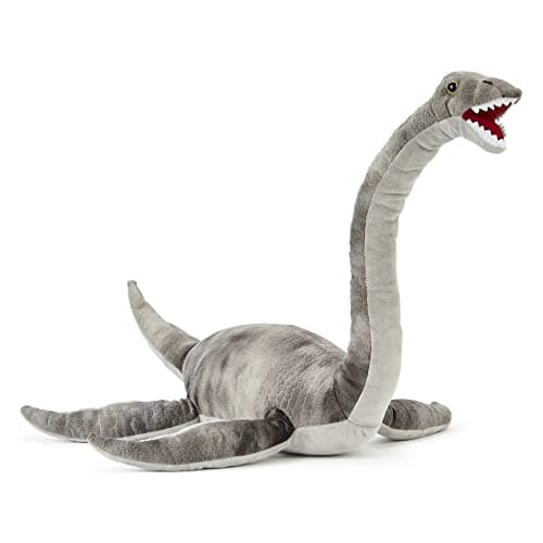Image of Zappi Co Children's Realistic Lifelike Large Plush Toy - Soft & Cuddly Stuffed Animal for Boys and Kids (48cm Width) (Plesiosaur)