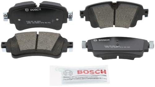 Image of Bosch BC1898 QuietCast Premium Ceramic Disc Brake Pad Set Compatible with Select Audi A4, A4 Allroad, A4 Quattro, A5 Quattro, A5 Sportback, A6 Quattro, A7 Sportback, Q5, RS5, S4, S5, SQ5 and More;