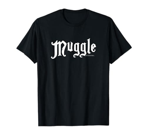 Image of Harry Potter White Muggle Logo T-Shirt