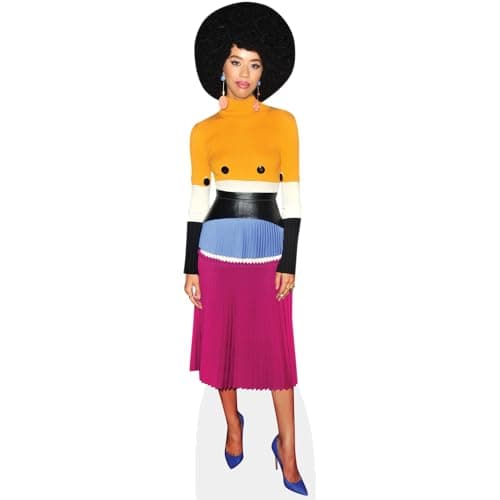 Image of Jasmin Savoy Brown (Colourful Dress) Life Size Cutout