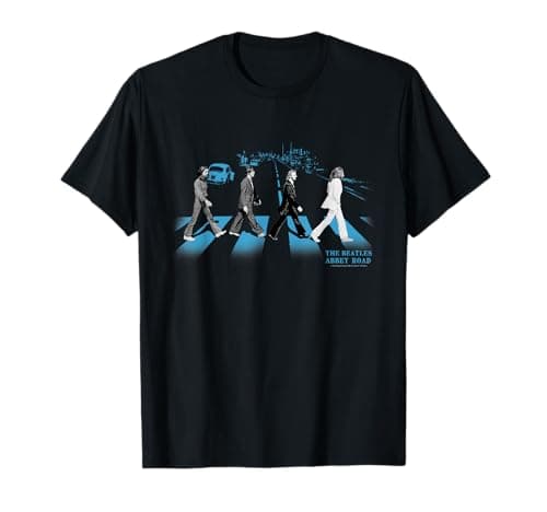 Image of The Beatles - Abbey Road street blues T-Shirt