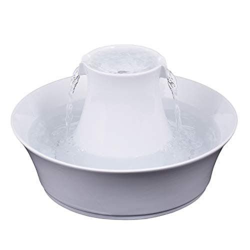 Image of PetSafe Ceramic Avalon Pet Fountain, 2 Litre, Automatic Drinking Fountain for Cats and Dogs, Drinkwell