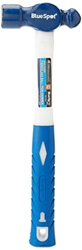 Image of Blue Spot Tools Fibreglass Ball Pein Hammer, Blue, 24 oz