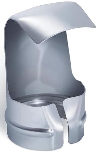 Image of Steinel Reflector nozzle - for soldering and bending pipes or thawing frozen pipes, nozzle diameter of 1.30 inches, formed from high-grade und polished stainless steel, 07051
