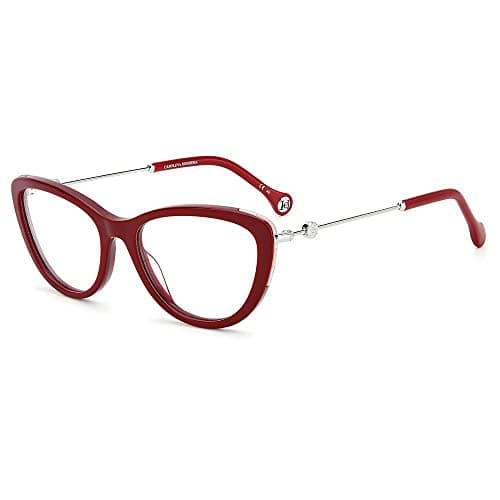 Image of Carolina Herrera Her Ch 0021 LHF/17 BURGUNDY Eyewear Unisex Acetate, Standard, 17