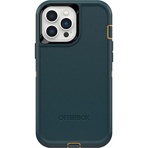 Image of OtterBox Defender Series Screenless Edition Case for iPhone 13 Pro Max & iPhone 12 Pro Max (Only) - Case Only - Non-Retail Packaging - Hunter Green