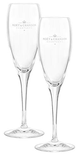 Image of Moët & Chandon Impérial Champagne Flute Glasses Flutes 0.2 L Set Glass Clear (Pack of 2)