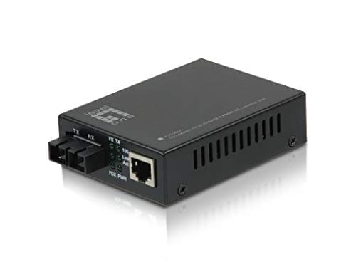 Image of LevelOne FVT-2001 network media converter 100 Mbit/s 1310 nm/Multi-mode/ 10/100TX>100FX SC MM/2km/ black