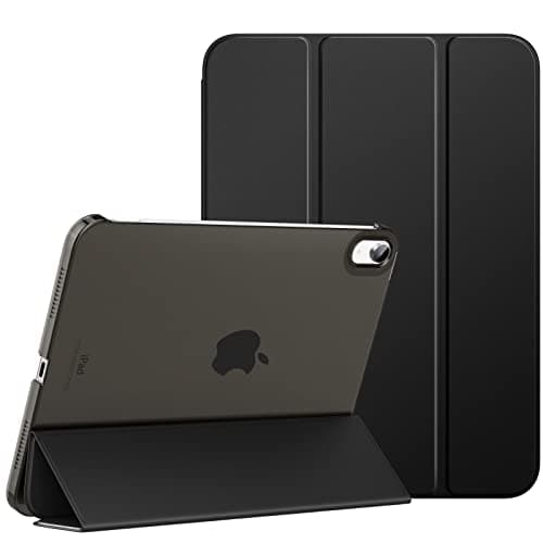 Image of MoKo for iPad (A16) 11th Generation Case 11 Inch 2025, iPad 10th Generation Case 10.9 Inch 2022, Slim Stand Hard PC Translucent Back Shell Smart Cover, Support Touch ID, Auto Wake/Sleep, Black