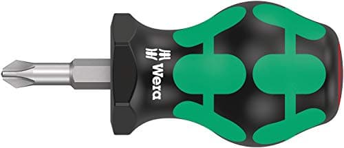 Image of Wera 05008851001 350 PH Phillips-Head Stubby/Carburetor Screwdriver 2 x 25 mm
