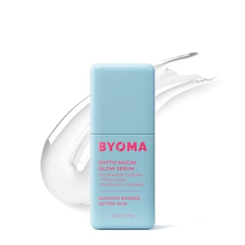 Image of BYOMA Phyto-Mucin Glow Serum (40ml) Hydrating Mucin Face Serum - Plumps, Primes and Nourishes with Barrier Boosting Formula for a Smooth, Radiant Skin