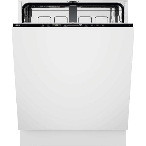 Image of AEG 8000 Series Fully Integrated Dishwasher GI8200A1SN, 13 Place Settings, SatelliteClean Pro, ZoneClean, AquaSave 8.4L Water Use, SmartSelect Connect, AirDry Technology, 42dB, 815x596x550mm, Class A
