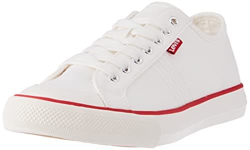 Image of Levi's HERNANDEZ S, womens Low-Top Sneaker, Regular White, 7 UK
