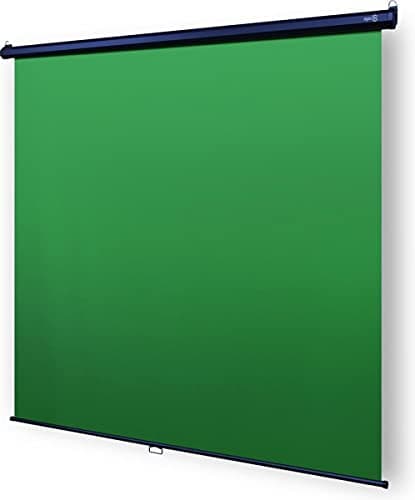 Image of Elgato Green Screen - Collapsible chroma key panel for background removal with auto-locking frame, wrinkle-resistant chroma-green fabric, aluminum hard case, ultra-quick setup and breakdown