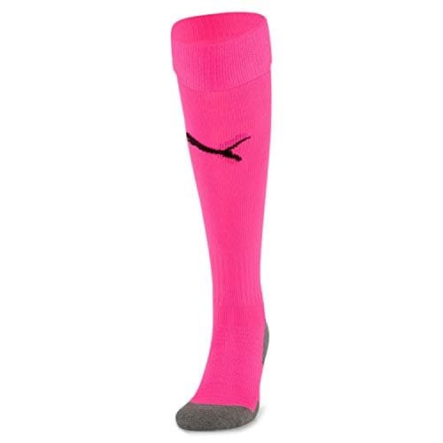 Image of PUMA Mens Team Liga Core Football Socks, Fluo Pink, 4 EU