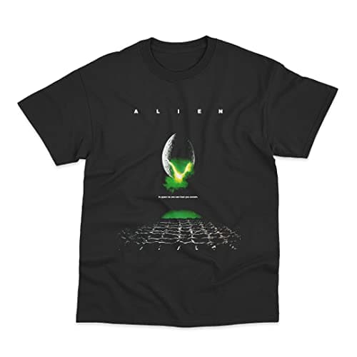 Image of Alien Movie Poster Style Inspired Design Printed T-Shirt Large Black