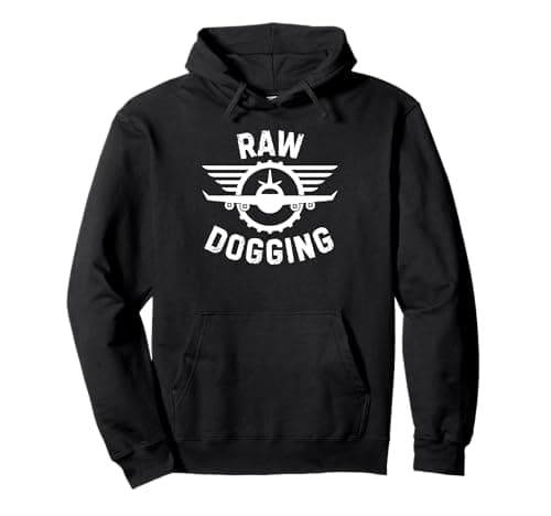 Image of Raw Dogging Flyer Pullover Hoodie