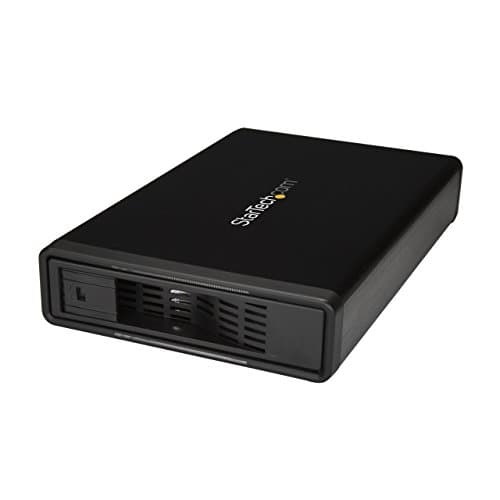 Image of StarTech.com 3.5" External SATA Hard Drive Enclosure - Trayless - eSATA/USB 3.0 (USB 3.1 Gen 1) Hard Drive Enclosure w/UASP (S351BMU33ET)