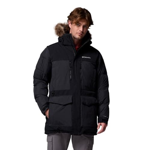 Image of Columbia Men's Marquam Peak Fusion 2 Parka, Winter parka, Black, Small