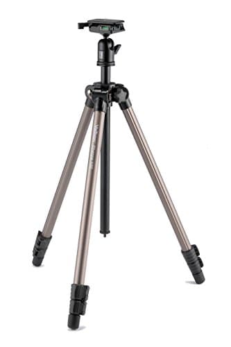 Image of Velbon Sherpa 100 Aluminium Tripod with QHD-43D Ball and Socket Head - Black