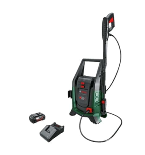 Image of Bosch Home and Garden UniversalAquatak 36V-100 Mobile and Battery Optimal Pressure Washer (36V System, Up to 45 Minutes Runtime, 4.0Ah Battery and Charger)