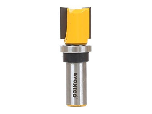 Image of Yonico 14131 3/4-Inch Diameter Flush Trim Template Router Bit 1/2-Inch Shank