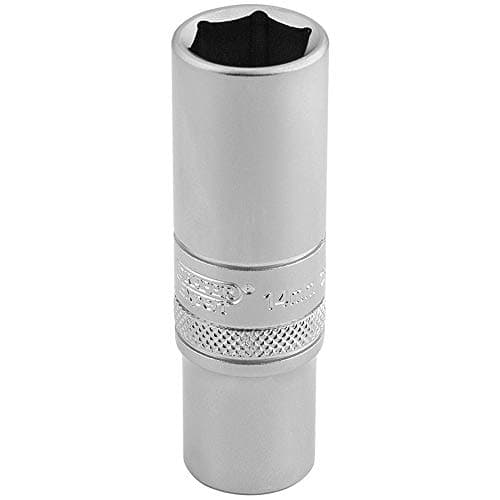 Image of Draper 16582 Metric 3/8-Inch Square Drive Hi-Torq 6-Point Deep 14 mm Socket , Blue