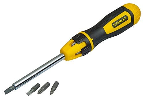 Image of Stanley Multibit Screw Driver & Bits 0 68 011, STA068011