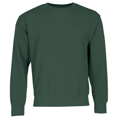 Image of Fruit of the Loom Men's Set-in Classic Sweater, Bottle Green, M UK