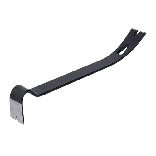 Image of Dunnet Tools Wrecking Bar Forged Carbon Steel Swan Neck Crowbar Heavy Duty Rust Resistant Pry Tool Nail Pullers 600mm Crow Bar for Floorboards Pallet (15in)